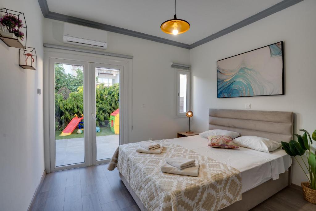 Bedroom at Lux Sandy Beach Suite 303